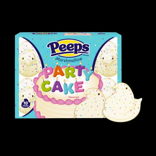 Peeps Party Cake Chicks 10pk