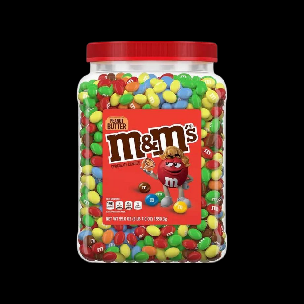 M&M's Peanut Butter Bulk Jar – Stacks of Lollies