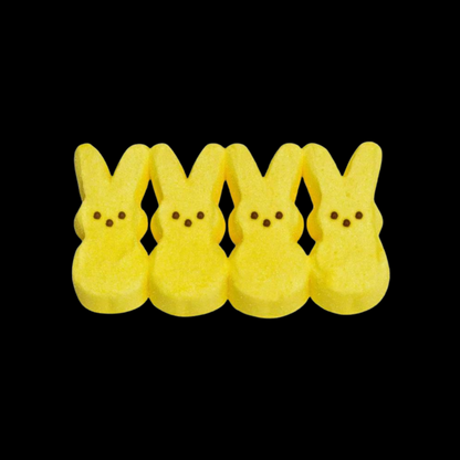 Peeps Yellow Bunnies 4pk