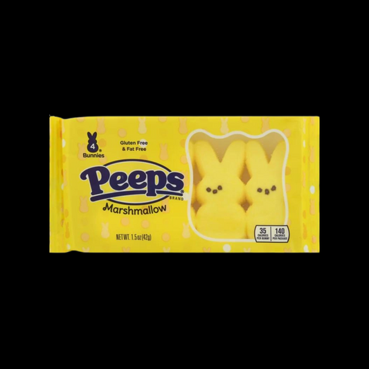 Peeps Yellow Bunnies 4pk