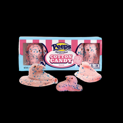 Peeps Cotton Candy Chicks 5pk